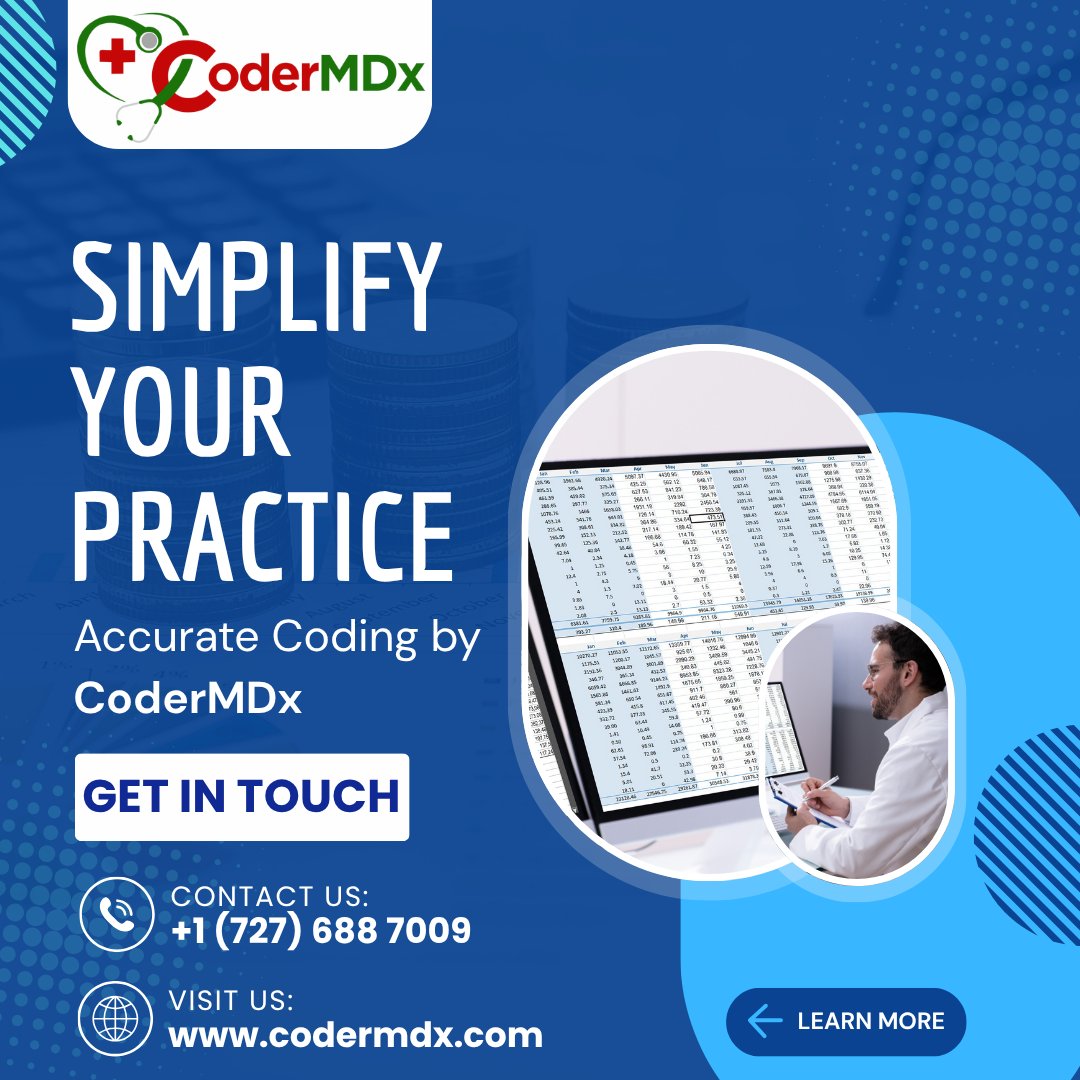 codermdx25's tweet image. ๐ฅLet #CoderMDx handle your billing & coding with precision.
โ
#AccurateCodes
โ
Fewer Denials
โ
#FasterPayments
๐+1 (727) 688 7009
๐Visit: codermdx.com
#CleanClaims. #ClearRevenue.
#MedicalBilling #DentalCoding #PracticeSimplified #RevenueBoost #FloridaDoctors