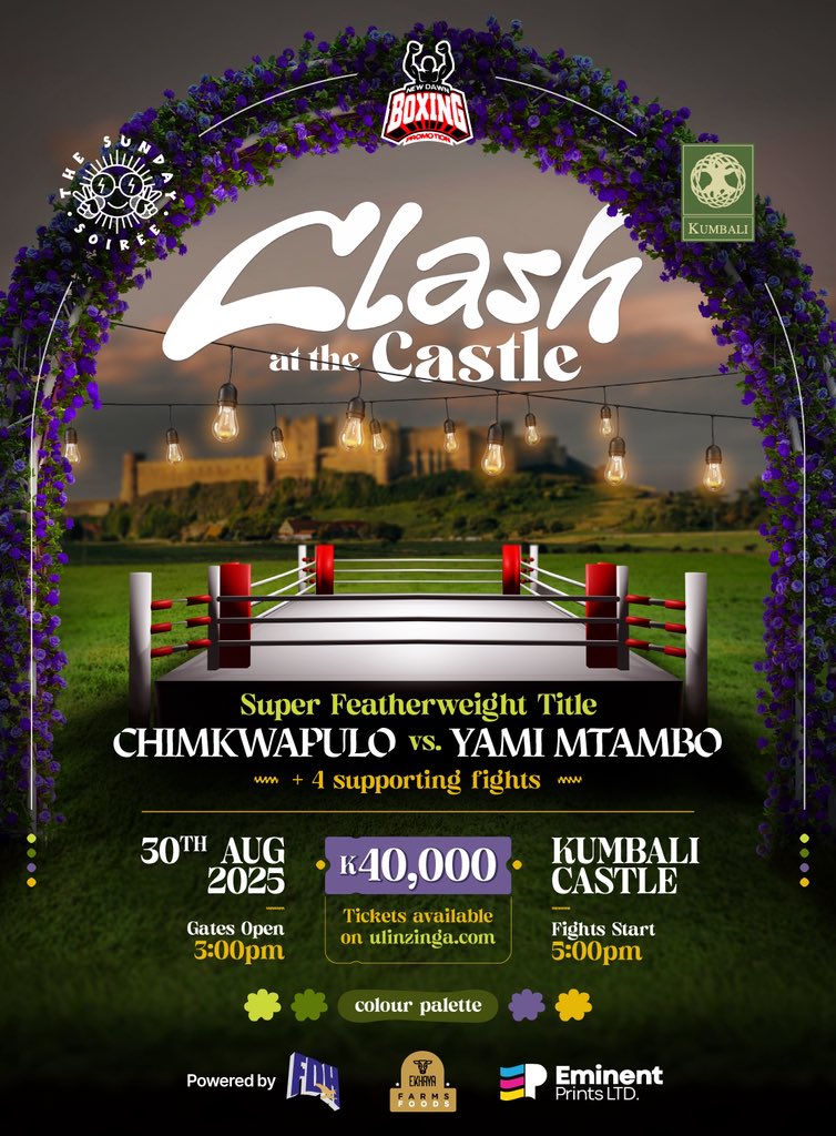 AlipoAndrewsII's tweet photo. We’re talking high-end ambience, ringside suspense, DJs, décor and history in the making!🥊🔥

August 30th belongs to Clash at the Castle. Come slay. Come scream. Come be seen.

Get your ticket: https://t.co/W87llBBFhI

#ClashAtTheCastle
#TheSundaySoiree https://t.co/d50j26wrTx