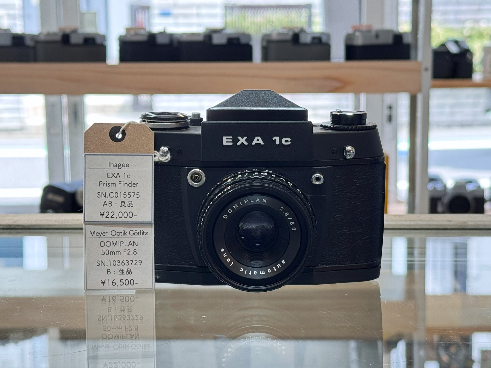 【美品】EXA 1c フィルム一眼レフカメラ ドイツ製　＃1 Yahoo!オークション -「exa 1c」(フィルムカメラ) (カメラ、光学
