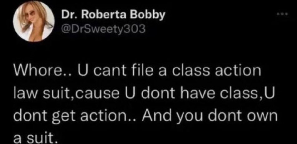 Planning on becoming a counter performative law student this year.