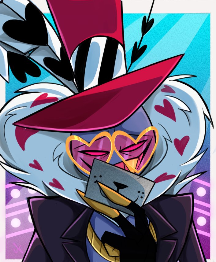 "😺" #hazbinhotel #hazbinhotelfanart #HazbinHotelValentino