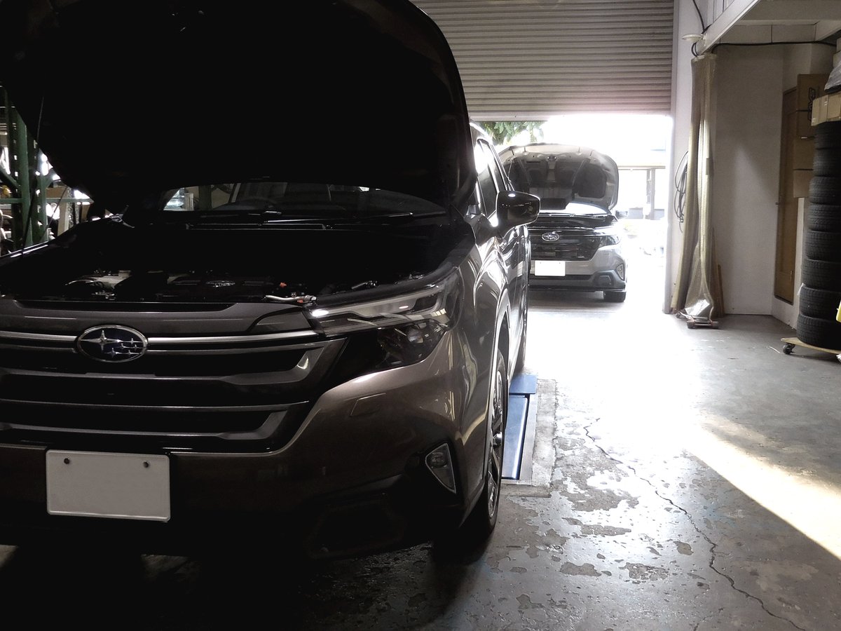ProvaYokohama's tweet photo. #SL #FORESTER #適合確認 を進行中。2.5L SHEV プレミアム、1.8L ターボ スポーツ、順次 #開発 を進めております!#SLG #SL5 #subaru #prova #CB18 #SHEV #Hybrid #deveropment #NEWFORESTER https://t.co/2O39GLeBw5