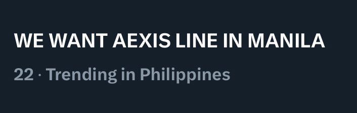 aespaverse1117's tweet photo. PLEASE HEAR US OUT, @SMTOWNGLOBAL !!!

WE WANT AEXIS LINE IN MANILA 
@SMTOWNGLOBAL @aespa_official
#aespa #æspa #에스파
#SYNK_aeXISLINE
#aespa_SYNK_aeXISLINE_MANILA
#WeWantAEXISLINEinMANILA https://t.co/qys3yLHSym