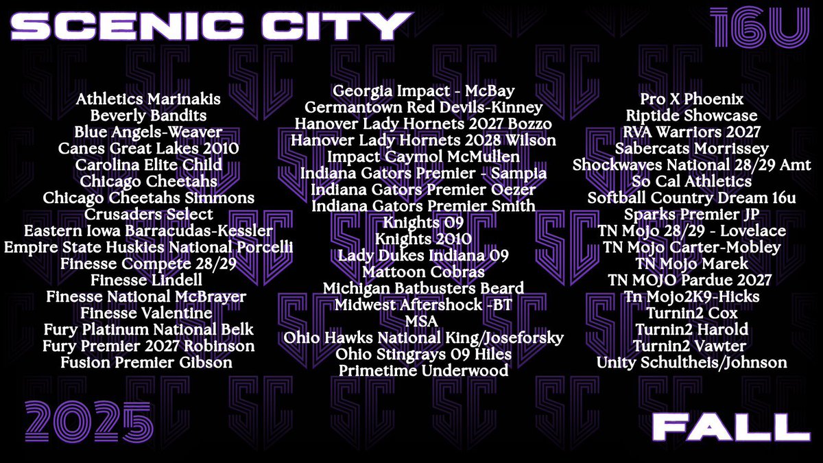 SophiaBicondova's tweet image. Can’t Wait!! My Beverly Bandits Team @bbkam2009 will be at SCENIC CITY to compete with the BEST!! @Philyg16 #ConnectSportsEvents #TheUltimateFastpitchExperience #Chattanooga #ScenicCityFall

@IHartFastpitch @PlaySoftballNet @LegacyLegendsS1 @TGETalent @ExtraInningSB…