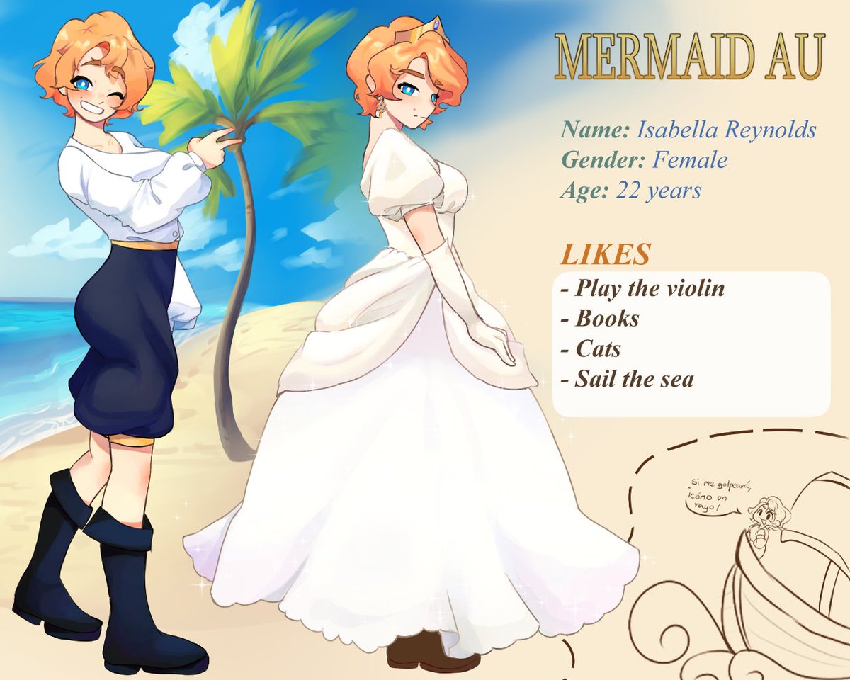mariadoll004's tweet photo. Después de ver  mi viejo dibujo de mi AU de la sirenita. Se me ocurrió hacer unas fichas de este AU jeje. 
Espero les guste :3
#ADSM #ADoubleSidedMirrorGame #ADoubleSidedMirrorVN #ADoubleSidedMirror #ADSMCharles #ADSMCharlie #MermaidAU https://t.co/ITdsN8jNvP