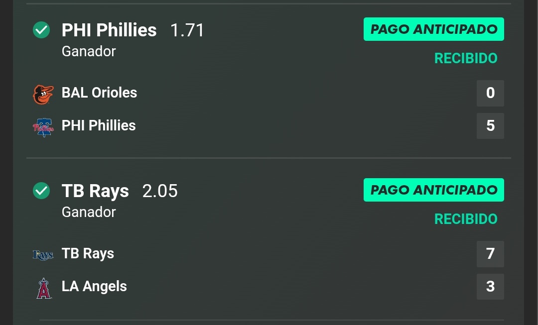 MVPickss's tweet image. No les vamos a mentir, ayer estábamos muy abatidos por las jugadas que no se nos dieron, nos fue fatal.

Pero lo dijimos en el grupo "hay que saber levantarse" y eso hicimos...

¡Así nos fue el día de hoy!
Y no hemos contado las de la Leagues Cup.

¡A seguir manteniendo el ritmo!