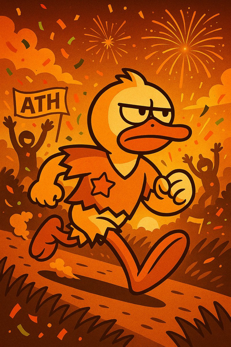 Everyone's cheering the green candles.
But this was never about market cap.
It’s about how unstoppable we become
when more of us start to run.
565 holders to 5k.
12 followers to 5k.
Eyes forward.
Feet moving.
We don’t celebrate the chart.
We are the chart.
We GUGO.