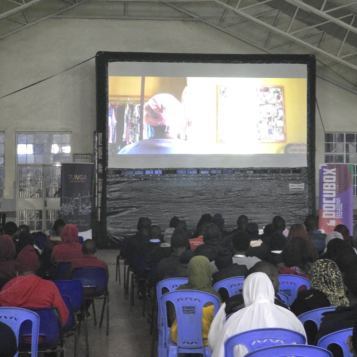 YSTKenya's tweet image. 💫Last night, students felt all the feels watching Supa Modo, a truly magical story of family and friendship.  Huge thanks to Tunga Afrika and Docubox for bringing this gem to our screens! 🎬  
#SupaModo #TungaAfrika #Docubox #FeelTheFilm #AfricanStoriesMatter #YSK2025