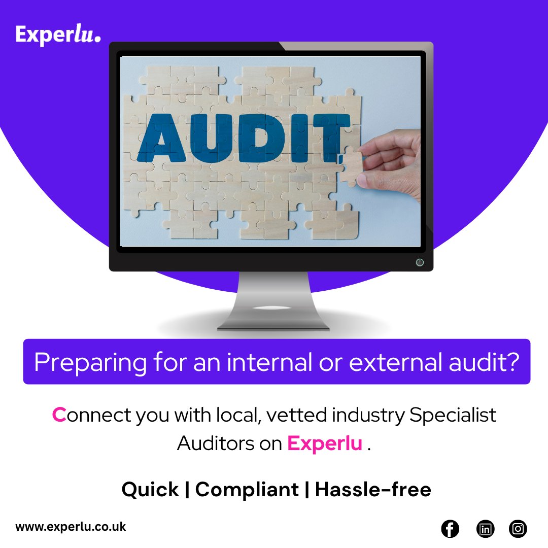 experlu's tweet image. 📌 Tired of the audit panic every year?
We’ll match you with an industry-smart auditor who gets your business; minus the stress, minus the guesswork.
🚀 Local. Compliant. Seamless. Only on Experlu.
Visit now - rfr.bz/t31a465
#AuditHelp #UKBusiness #Experlu