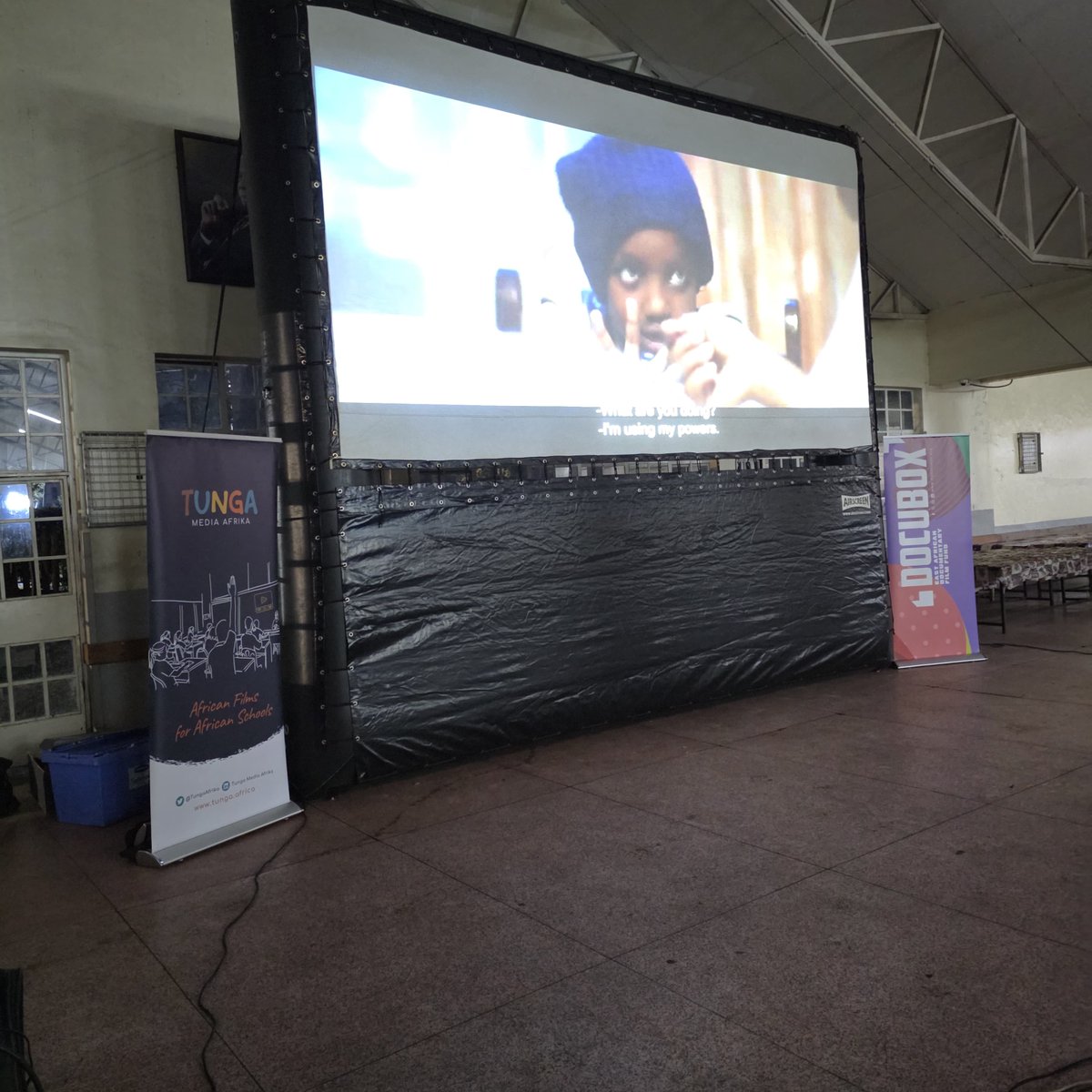 YSTKenya's tweet image. 💫Last night, students felt all the feels watching Supa Modo, a truly magical story of family and friendship.  Huge thanks to Tunga Afrika and Docubox for bringing this gem to our screens! 🎬  
#SupaModo #TungaAfrika #Docubox #FeelTheFilm #AfricanStoriesMatter #YSK2025