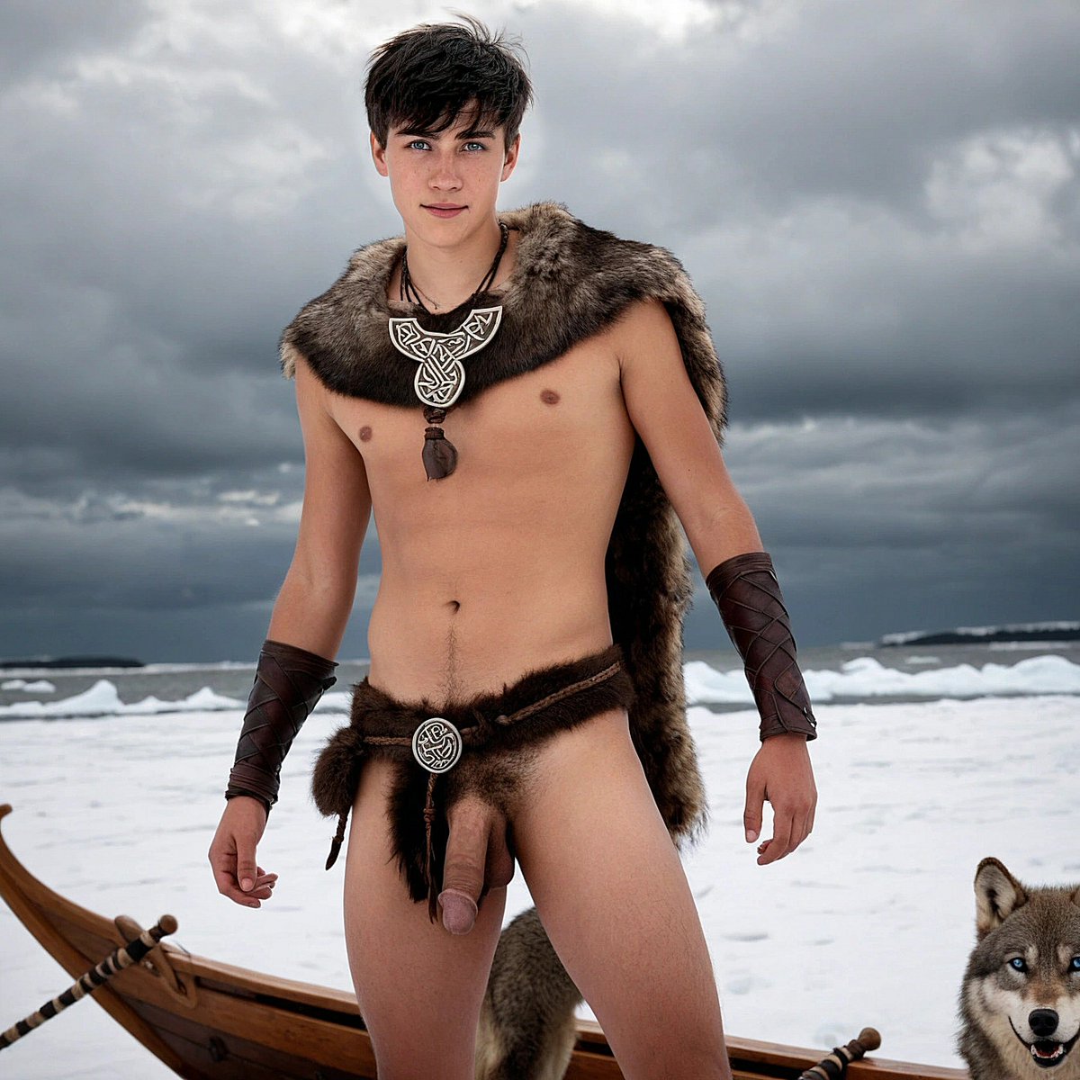 GayCrushAI's tweet photo. Odin's son...🪓 
   
#maleAIart #gayAIart #AIGuys #twinks #NSFW #gay #AIboys https://t.co/vP5Qro7QHv