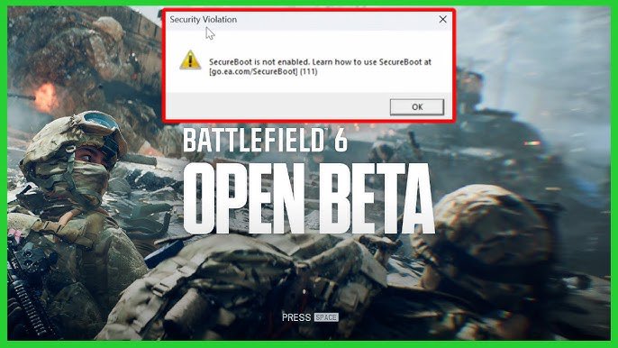 Do you think Battlefield 6 should require Secure Boot? 

#Battlefield6 | #Battlefield
