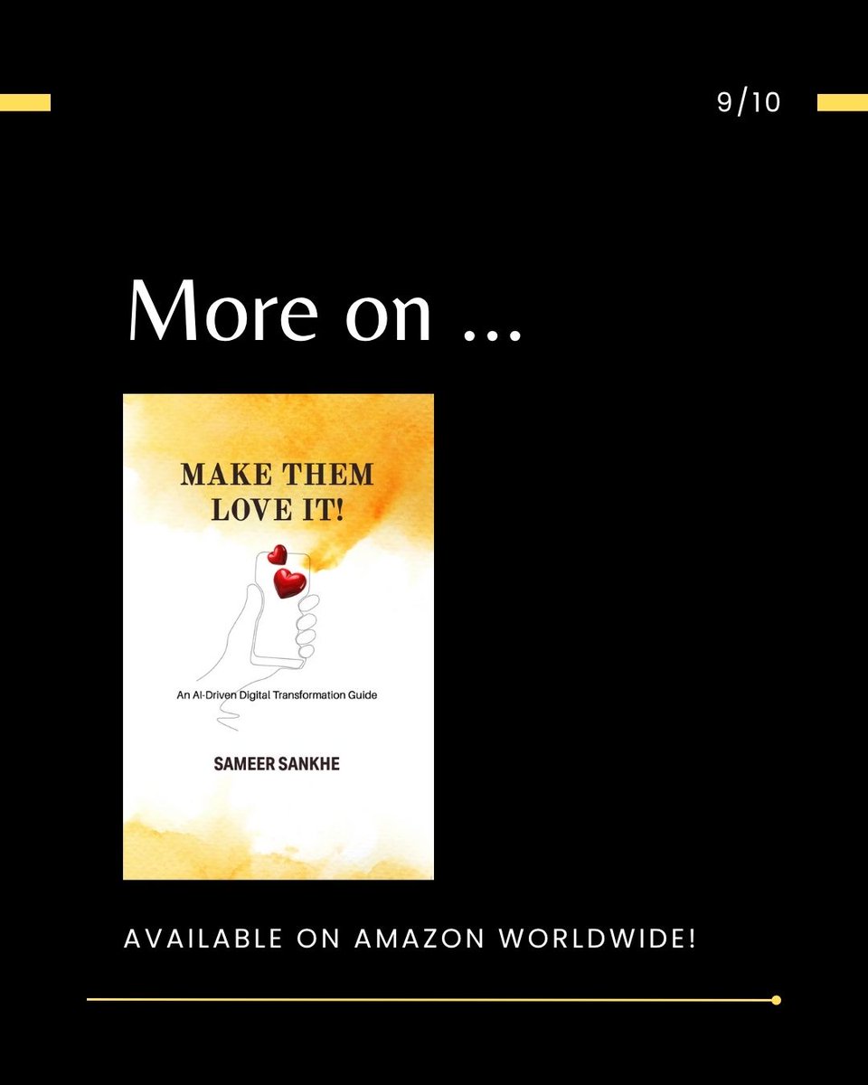 samsankhe's tweet photo. 3/3
Available worldwide on Amazon (print and Kindle):
🇮🇳 : https://t.co/Op6GbvgUlF
🇺🇸: https://t.co/KSWwtMsCAh

Would love to hear your thoughts on where AI meets brand strategy!
#BrandBuilding #AI #DigitalTransformation #Marketing https://t.co/hynafyyasp