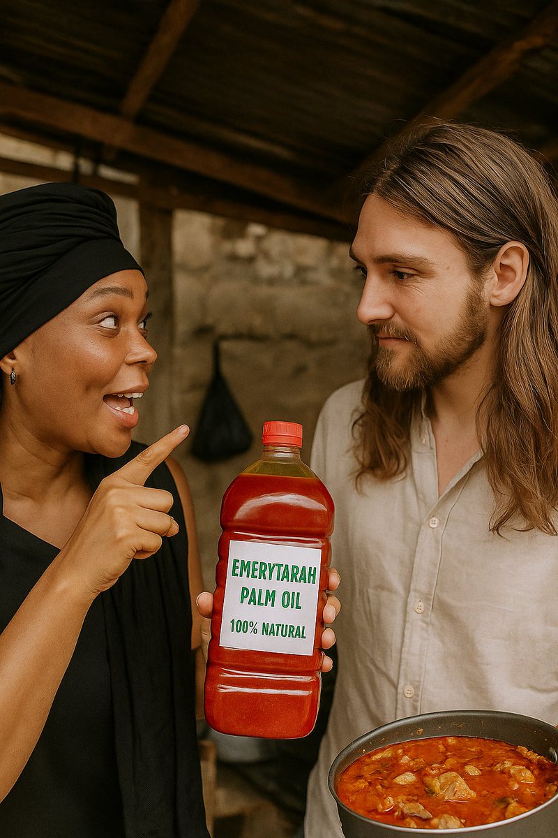 I tell am say no be every oil dey give that correct native taste say na Emerytarah Palm Oil sure pass😂
100%Natural, no mix, just pure goodness wey dey make stew and soup talk! 🍲🔥

📞 +2347036595223
📲 @emerytarahoil

5L =13000

Taste am  even oyinbo gbadun am 😄