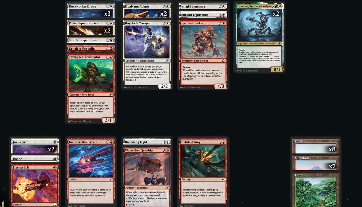 7-2 🏆 with something other than Gruul. Dyadrine is nasty.