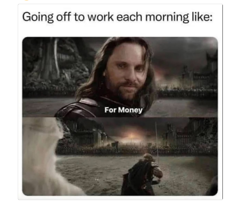 iamanelf20's tweet photo. Only Lord of the Rings Fans will get it. 
#lotr #CorporateCulture https://t.co/UlPCPMjwEc