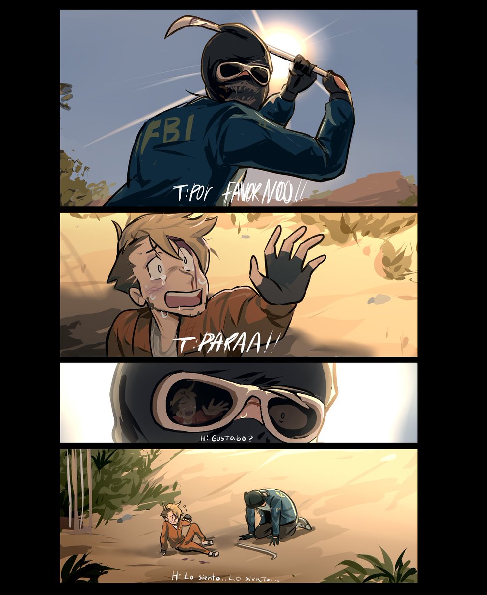 MaskPoka's tweet image. 🏝️¿Y si fuera Toni quien se quedó en la isla?  🏝️
(H confundiéndolo con Gus  a Toni)