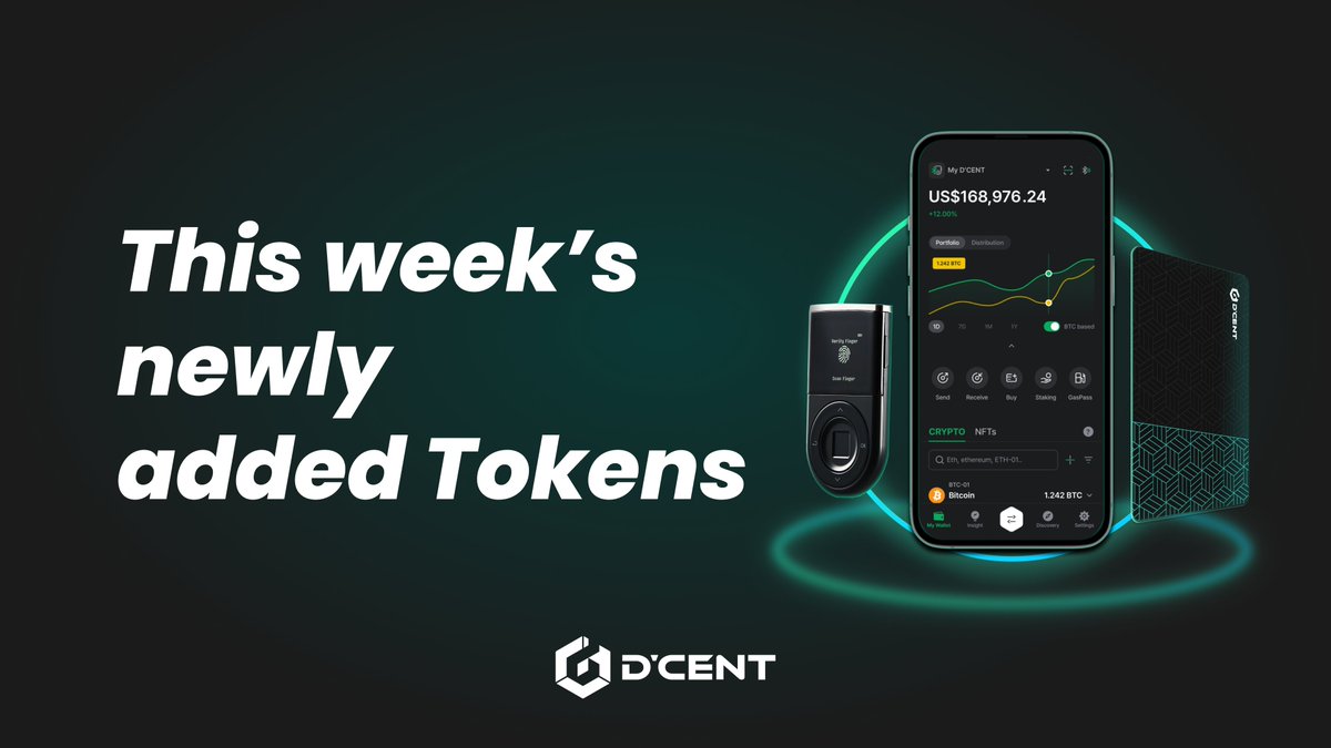 D'CENT Wallet tweet media