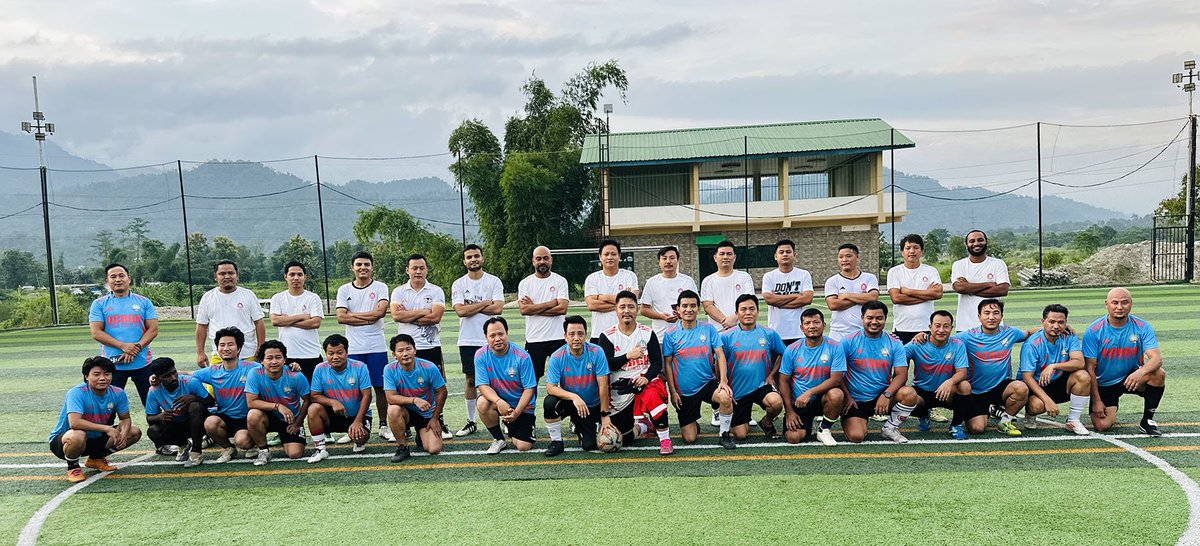 RGU &amp; NERIST lock horns in 2nd friendly Futsal league  arunachalobserver.org/2025/08/06/rgu…