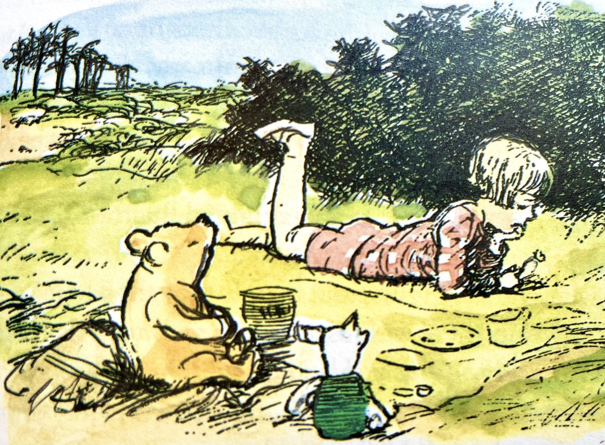 They began to talk in a friendly way about this and that, and Piglet said, “If you see what I mean, Pooh,” and Pooh said, “It’s  just what I think myself, Piglet,” and Piglet said, “But, on the other hand, Pooh, we must remember,” and Pooh said, “Quite true, Piglet.” ~A.A.Milne