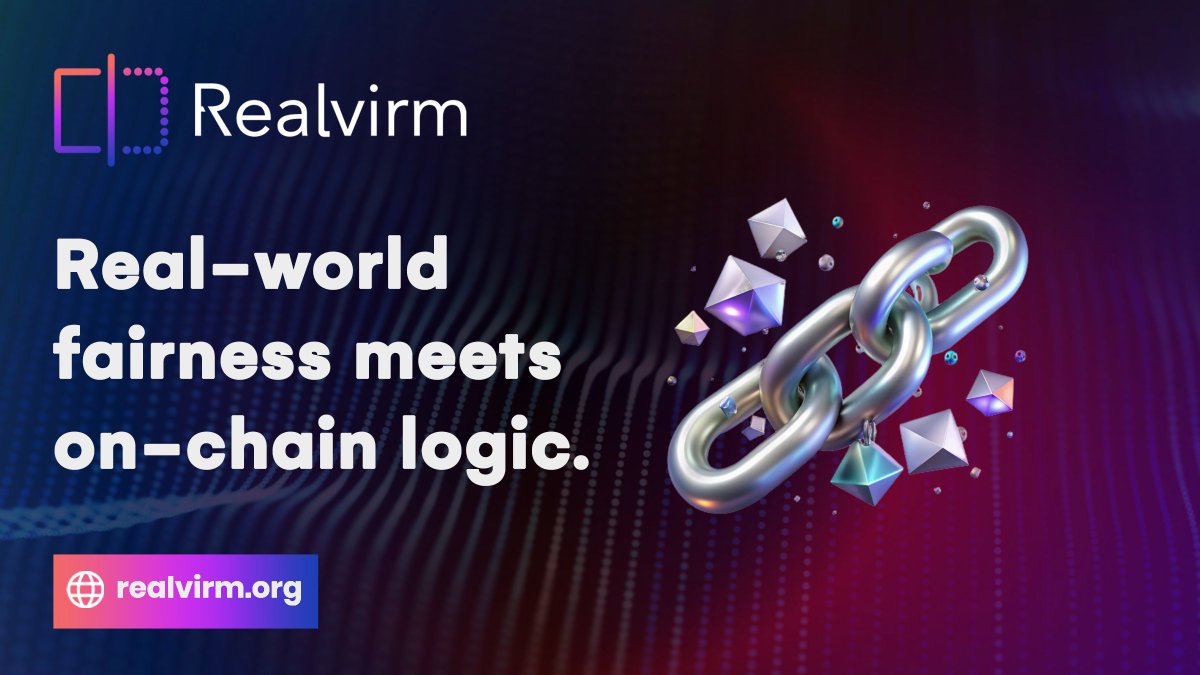 ⚖️ Real-world fairness meets on-chain logic. 

🚝 #Realvirm ensures each agreement respects legal rules, asset types &amp; buyer-seller rights.

⚙️📚 Finally, compliance built for #Web3. $RVM