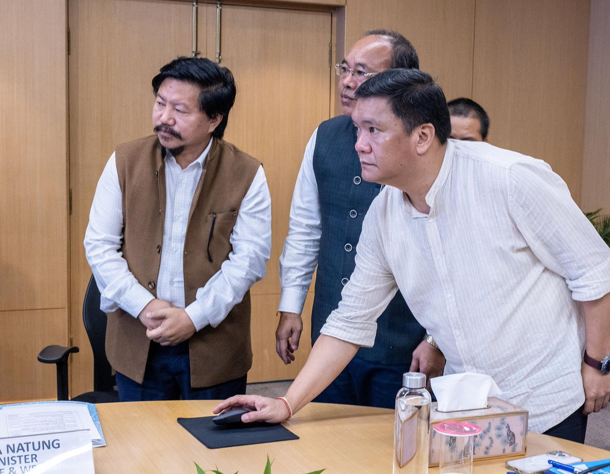CM launches ‘Water Bill App’ for online payment arunachalobserver.org/2025/08/06/cm-…