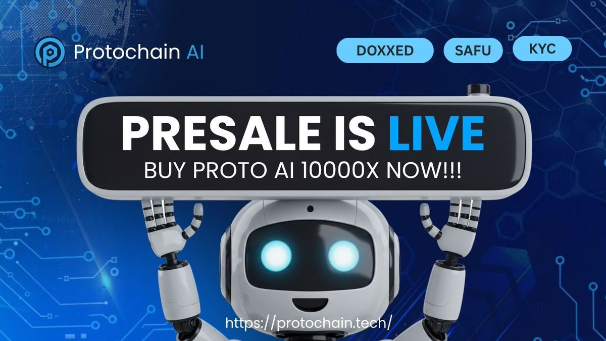 ProtoChainAI's tweet image. ⚠️ Don’t Cry Later — Buy Now

It’s is now 12 hrs to go!! 

We’re trending.
Soft cap? Crushed.
Presale? Still rolling.

Every second you wait = more people getting in before you.

ProtoChain AI is the project everyone will talk about next month.

Be the one who caught it early,…