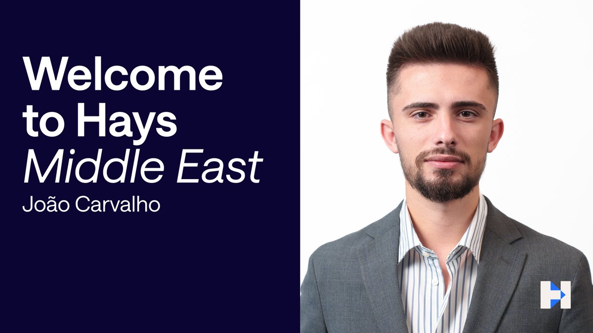haysdubai's tweet image. Excited to welcome João Carvalho to our Tech team! Now focused on Data &amp;amp; AI recruitment in the Middle East, João connects top talent with innovation. 

🔗 hays.ae/recruitment/re…

#DataAndAI #TechRecruitment