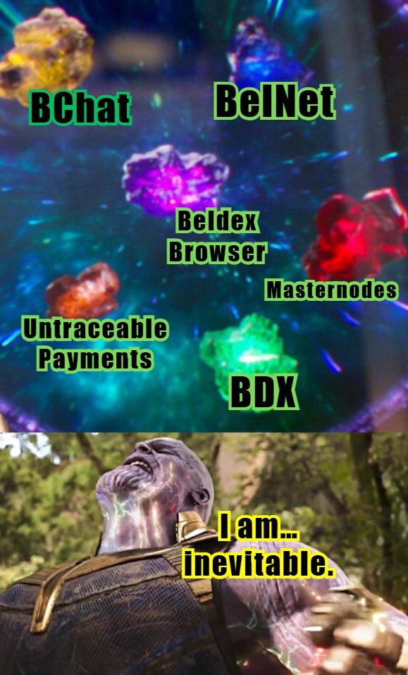 MetaBeldex's tweet photo. When privacy tools unite, you get unstoppable power.
BChat + BelNet + Browser + Wallet + $BDX = The Privacy Gauntlet 🥷
@BeldexCoin
#Beldex #PrivacyMeme #BDX #Web3 #CryptoPrivacy #BChat #BelNet #Nifty #RickeaJackson #JENO #BBNajia #actsofkindness #Democrats #LeaguesCup https://t.co/vxgA3Whk1l