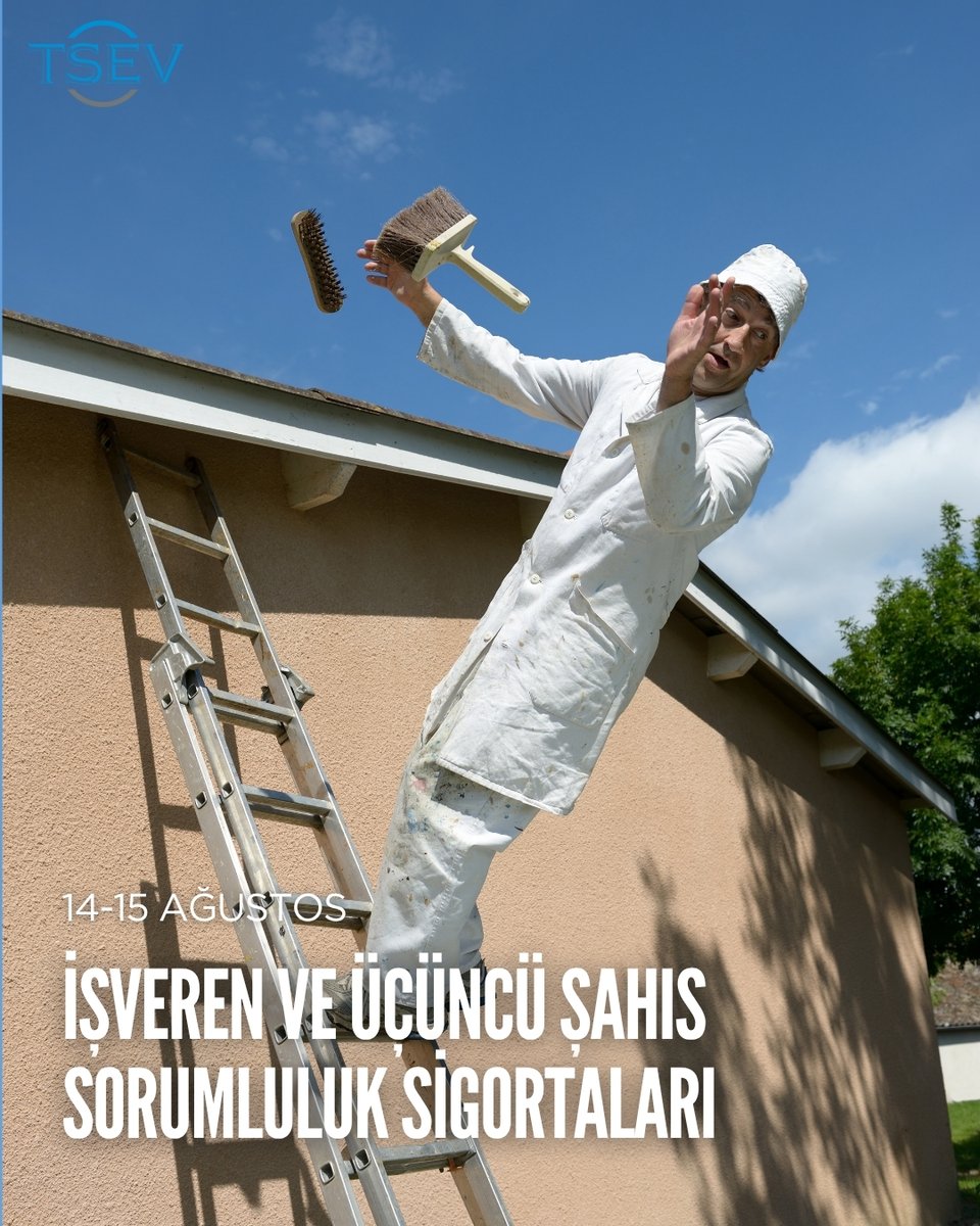 🛡️ İşveren ve Üçüncü Şahıs Sorumluluk Sigortaları Eğitimi

📅14–15 Ağustos 2025 | 🕘 09:30–12:30 (Toplam 6 saat) | 💻 Online
 🎓Eğitmen: Mahmut Saraçoğlu

Detaylı bilgi ve kayıt için tıklayın: l24.im/jJQRxBE
