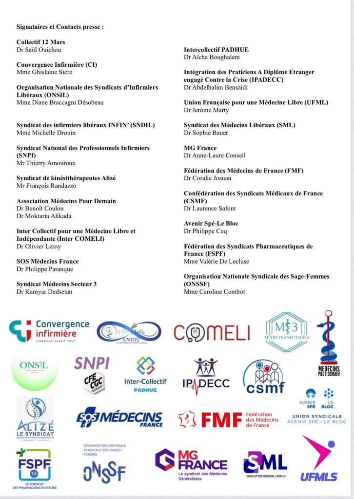 ⚠️ Une #infirmière violemment agressée. Une réponse judiciaire dérisoire.
Le Collectif du 12 mars et plus de 20 organisations médicales et paramédicales de #soignants libéraux appellent à une #justice à la hauteur des faits.
🚨Pourquoi rien ne change après l’adoption de la loi