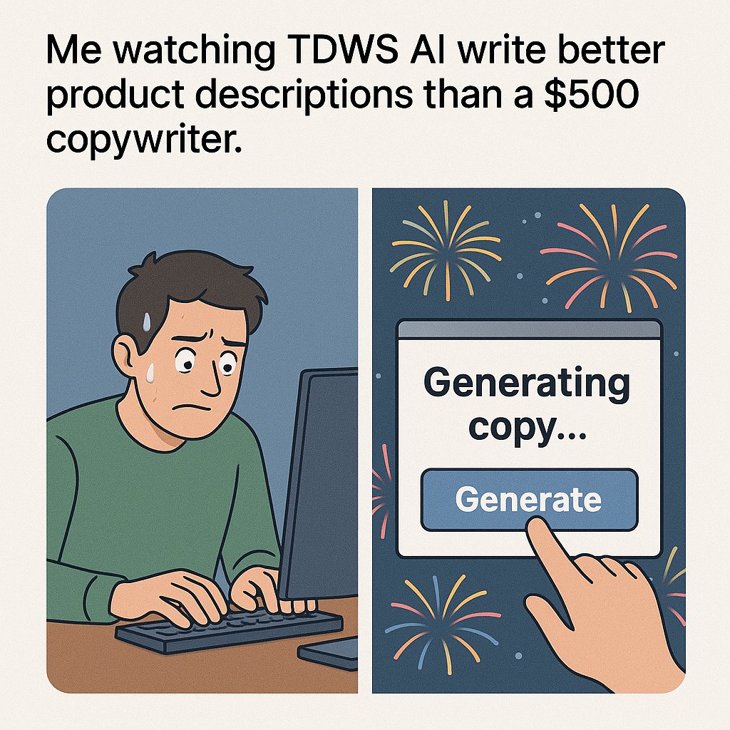 Megannewman99's tweet image. #TDWSAI #AICopywriting #ProductDescriptions #EcommerceTools  
#AIContent #SmartMarketing