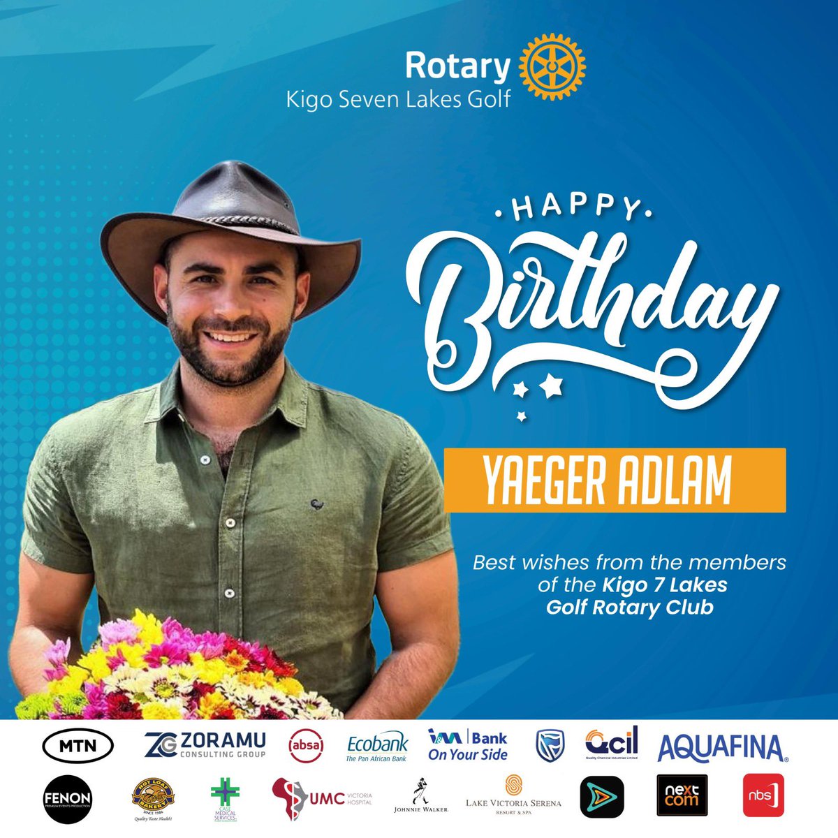 Happy Birthday to you Rtn Yaeger!

May this new year bring you more joy, adventure, and impact