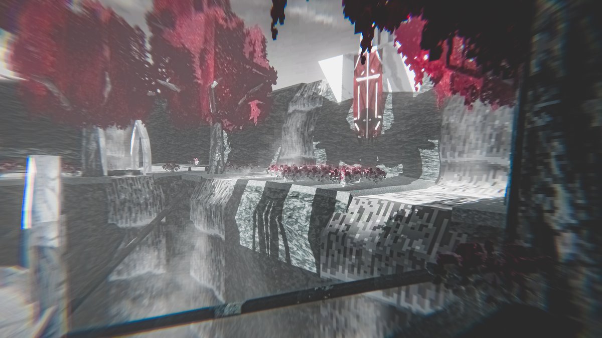 The Lost Ruins: Journey Through Mist And Marble
失われた遺跡：霧と大理石の旅

World : Black Heart Arena
Author : Roses_Demon

World URL :
vrchat.com/home/world/wrl…

#VRChat_world紹介 #Neo写真