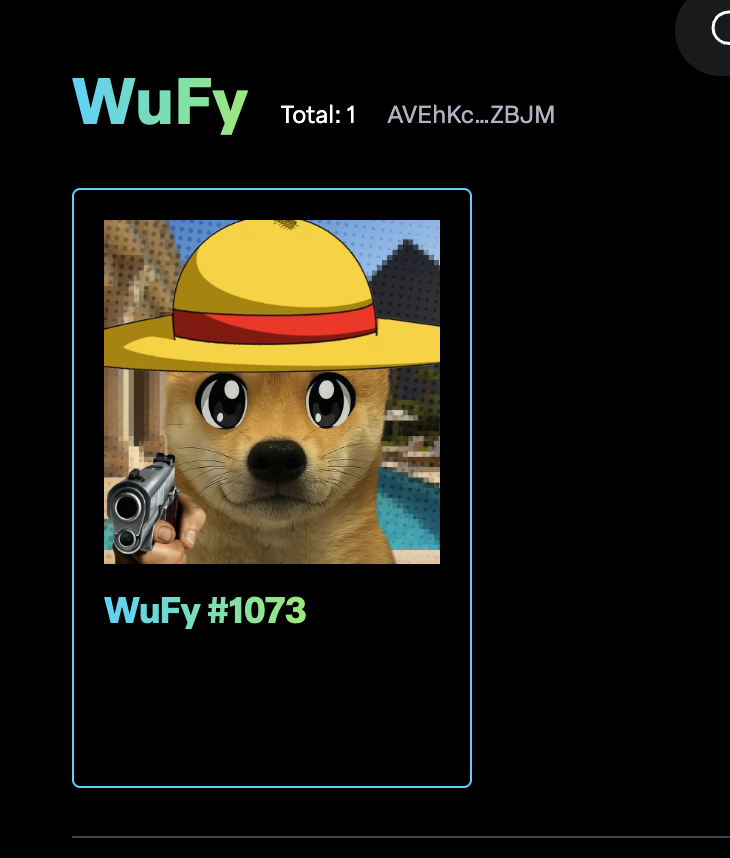 minted $wufy