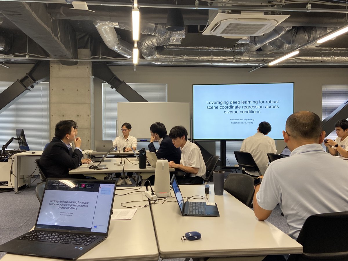 🎓【修士論文公聴会】

修士論文公聴会が行われました！
これまでの研究の集大成を、自信を持って発表している姿がとても印象的でした👏
発表されたM2の皆さん、本当にお疲れさまでした！✨

#修論発表 #公聴会
