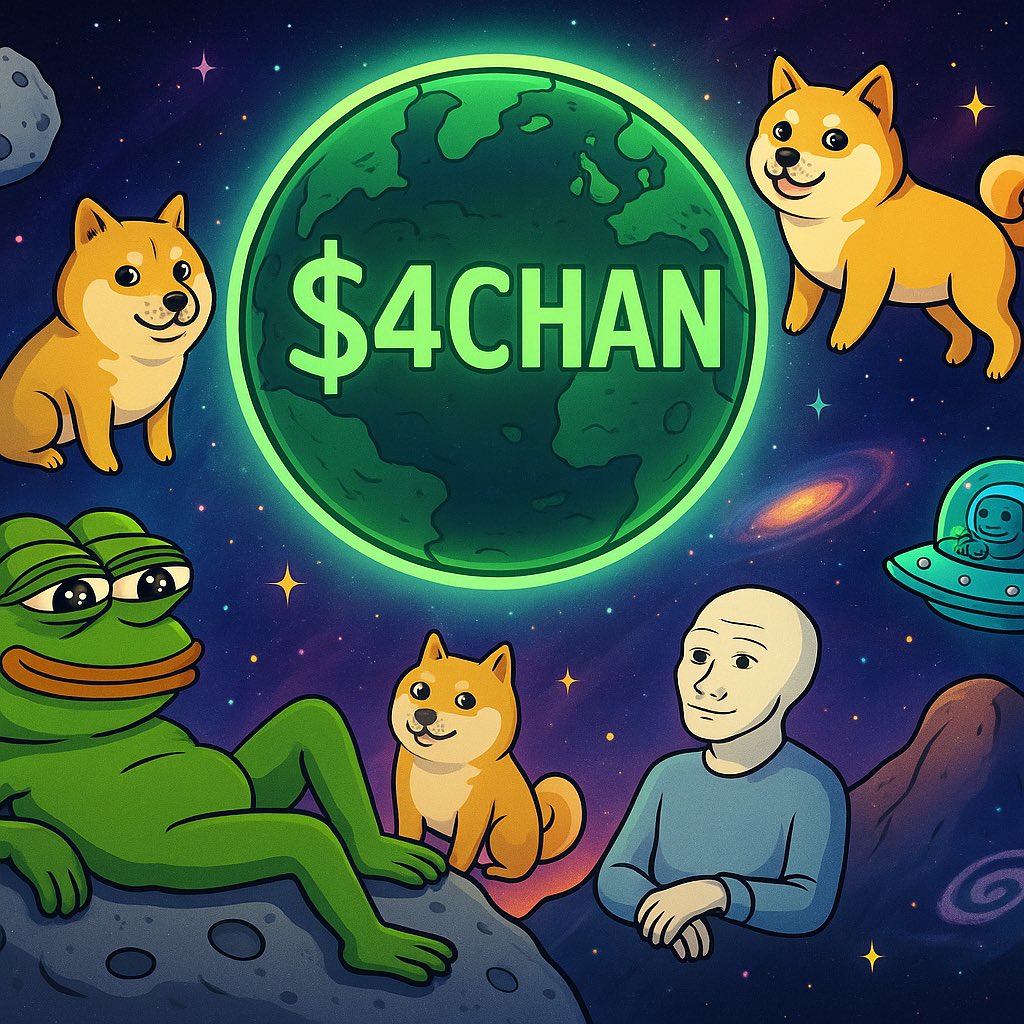 #4CHAN is the galaxy of memes #shib #doge #pepe #wojak 
Out performing them all