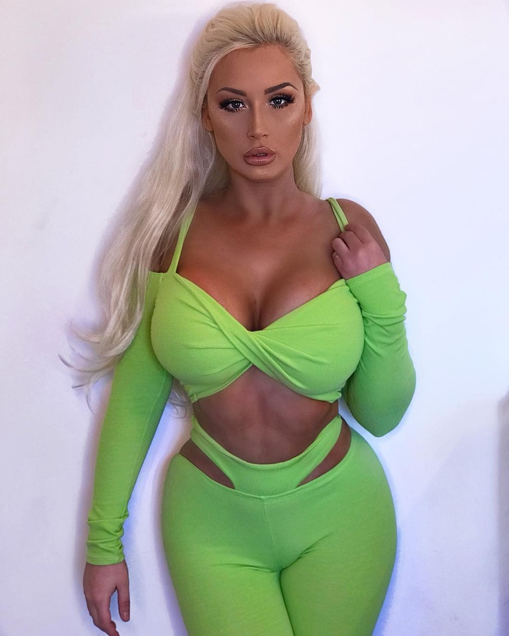 Green is the color of the day.