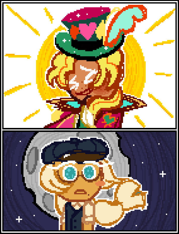 CinnaIsClown's tweet photo. Insert cool aaah comment because I can't
#cookierun #crob #cookierunovenbreak
#cinnamoncookie #roguefortcookie
#cinnafort #cinnarogue #roguecinna https://t.co/nMIlImBwS2