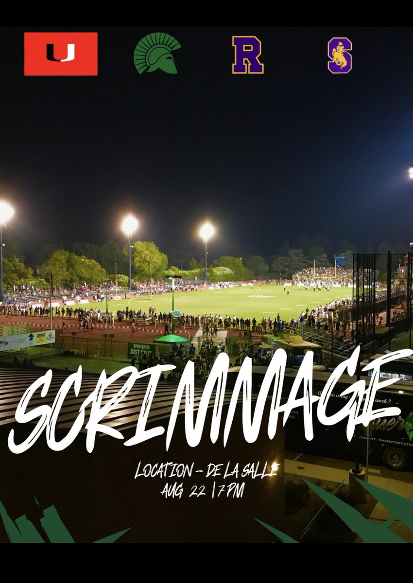 Nick Tisa (@tisa_nick) on Twitter photo Yes sir! Super Scrimmage in two weeks down the street from the 🦅 🪹 🏈. Top NCS & CCS schools competing.<a href="/CoachAdhir/">Adhir Ravipati</a> <a href="/SHSCowboyFB/">Coach Zenk</a> Yes sir! Super Scrimmage in two weeks down the street from the 🦅 🪹 🏈. Top NCS & CCS schools competing.<a href="/CoachAdhir/">Adhir Ravipati</a> <a href="/SHSCowboyFB/">Coach Zenk</a>