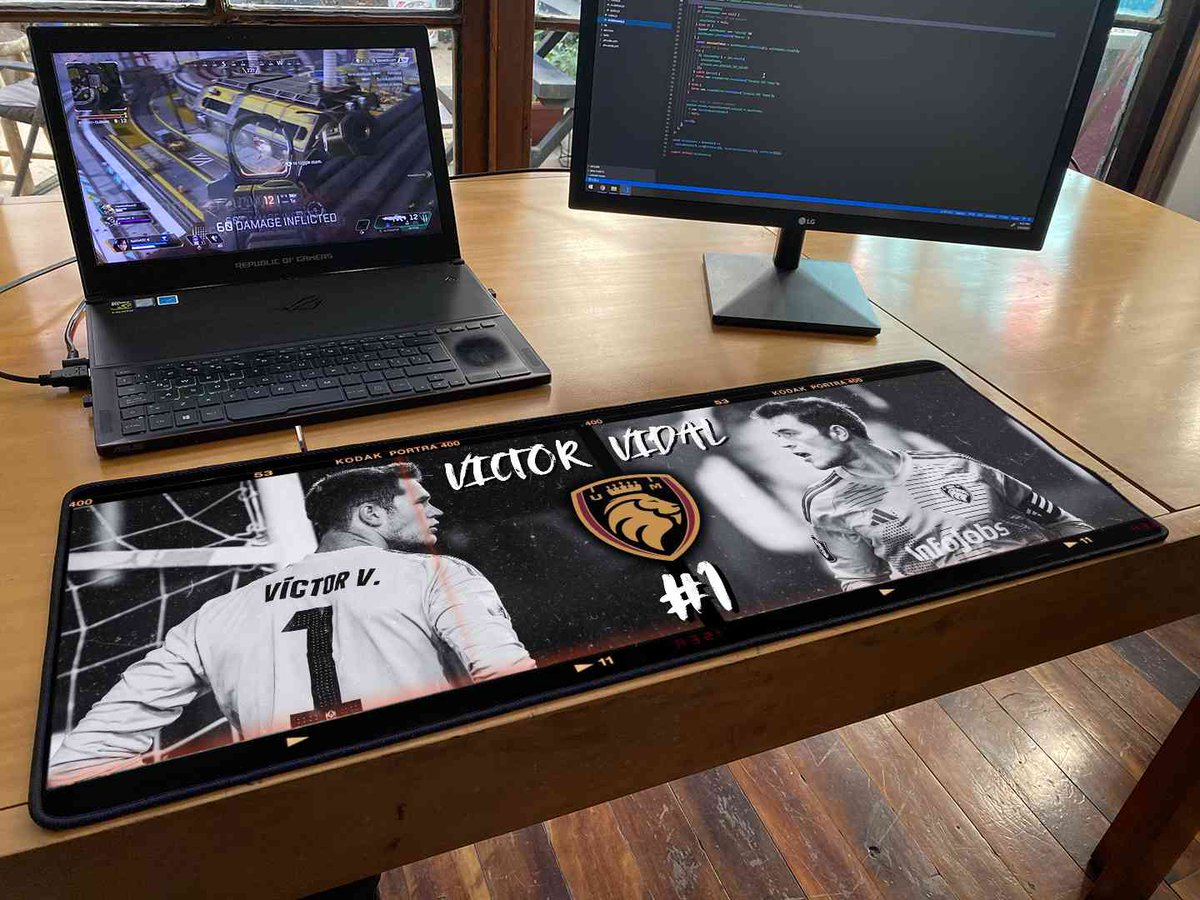 Muchachos, si <a href="/Victorvidal_1/">Victor Vidal Mesalles</a> le da like y comenta este post, me pido este mousepad con un edit que hice en honor a él... ¿se dará?... yo creo que si 🦁

PD: Te quiero VV y vuelve lo antes posible (ya estoy delirando y aún queda rato para que comience de nuevo esta ligucha).