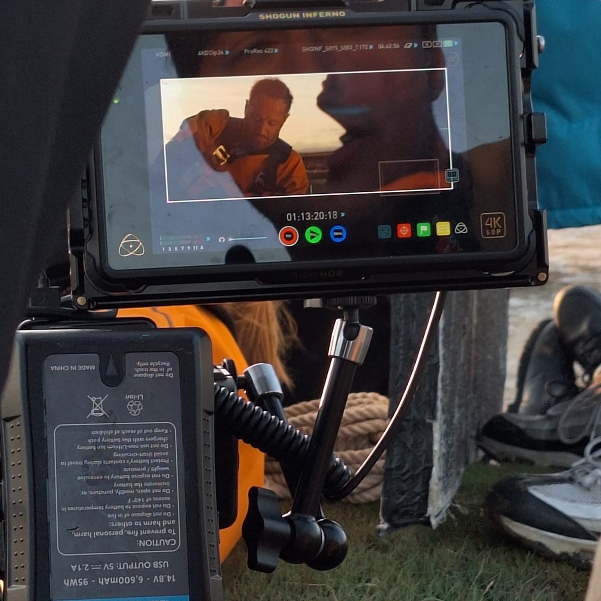 Good luck team!🎬

Work to shoot a film based on a planet where human life is extinct is underway on Morecambe Bay.
Story 🔗
cumbriacrack.com/2025/08/04/pro…

#morecambebay