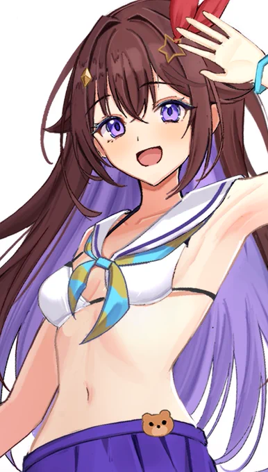 #soraArt #そらArt 懐かしの水着衣装!