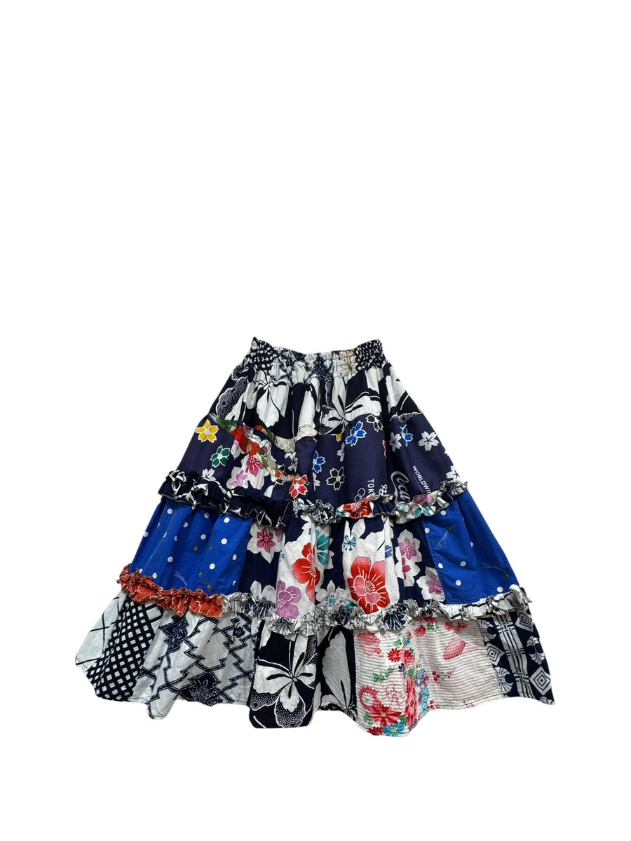 kaya1209's tweet photo. いつもありがとうございます。

 sold😍😍😍

＊pinzoro kimono remake
  
ご来店お問い合わせ
お待ちしております🥰♪

#着物リメイクスカート 
#patchworkdress
#リメイク新商品
#リメイク専門
#ハンドメイド専門 
#costume #衣装
#中野kaya
#中野ブロードウェイ https://t.co/yoffOpiNw0