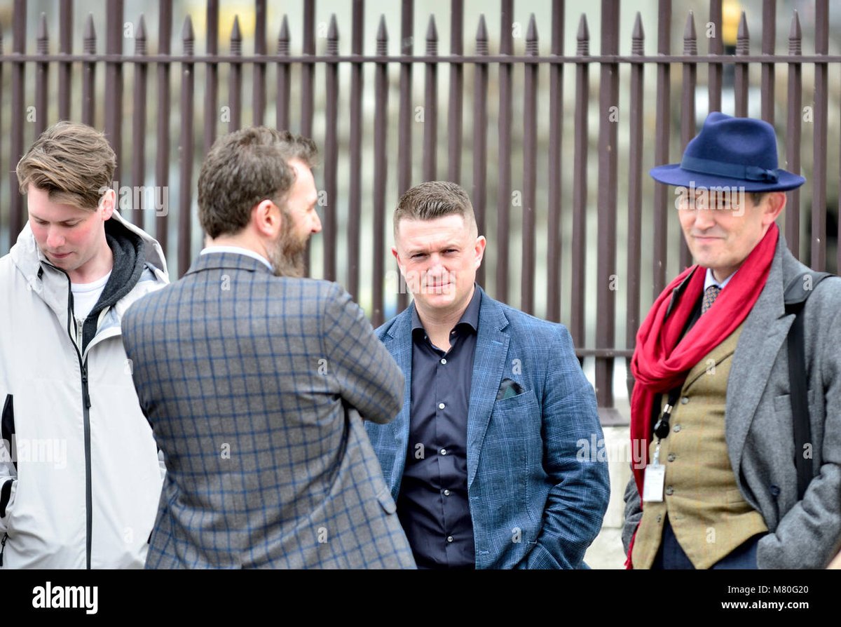 Well actually Gawain Towler, it’s important to actually read the story not just the headline, isn’t it?

You’re standing for Reform UK Party Board.

Here’s another place you’ve stood, shoulder to shoulder with Tommy Robinson, when you were UKIP and so was he.

What do