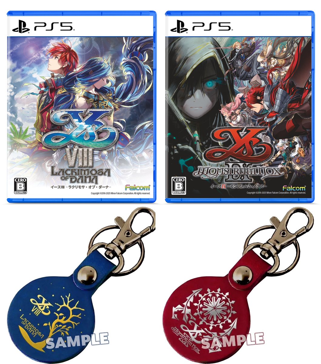 イース」シリーズはそれぞれ独立した物語。どれからプレイしても大丈夫！ 絶海の孤島か、閉ざされた監獄か・・ 世界中で高評価！  PlayStation5に登場！ 『イースVIII -Lacrimosa of DANA-』 『イースIX -Monstrum NOX-』  ファルコムショップ特典まだ付きます！ https://t ...