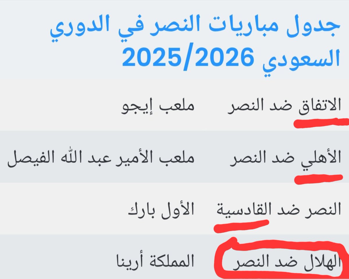 من ابتكارات الصدفة ‼️
#النصر 
#جدول_الصدفة