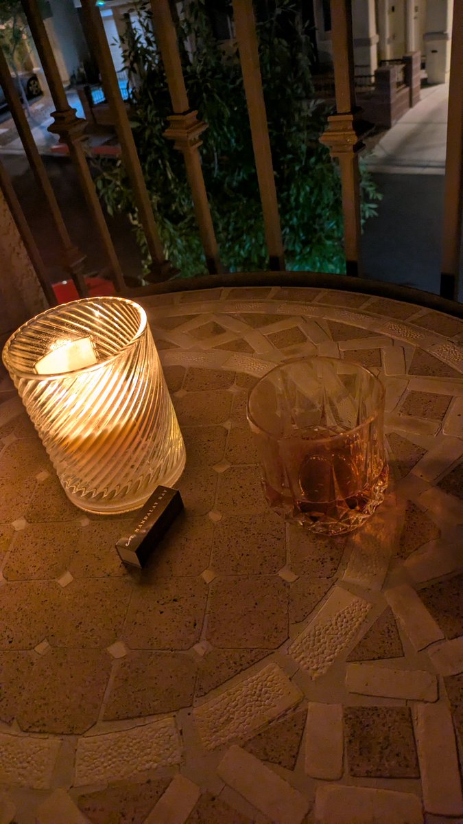 I don't sit on my balcony enough so I'm doing it tonight because birthdays are special and this is my house, dammit