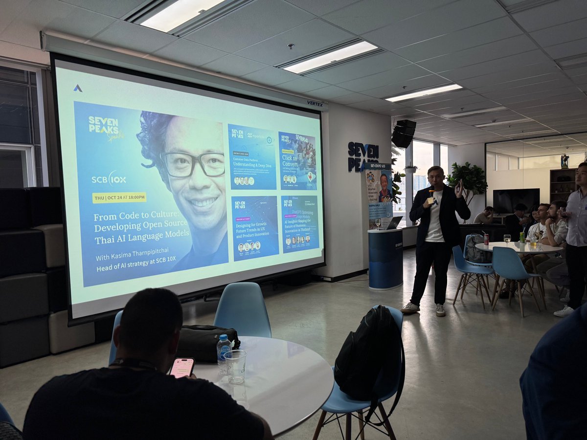 nicholaspappusa's tweet image. Honored to attend the Seven Peaks Sundowner alongside Techsauce Global Summit 2025 - great discussions on AI business solutions in Southeast Asia.

Grateful to connect with leaders, innovators &amp;amp; rising talent shaping the region’s future.

#Techsauce2025 #AI #SoutheastAsiaTech