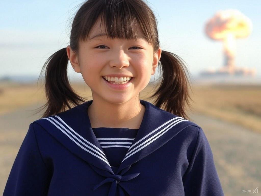 今天是80年前日本国民素质最高的一天，面对6000度高温一声不吭的正常工作和学习…！